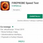 FIREPROBE Speed Test