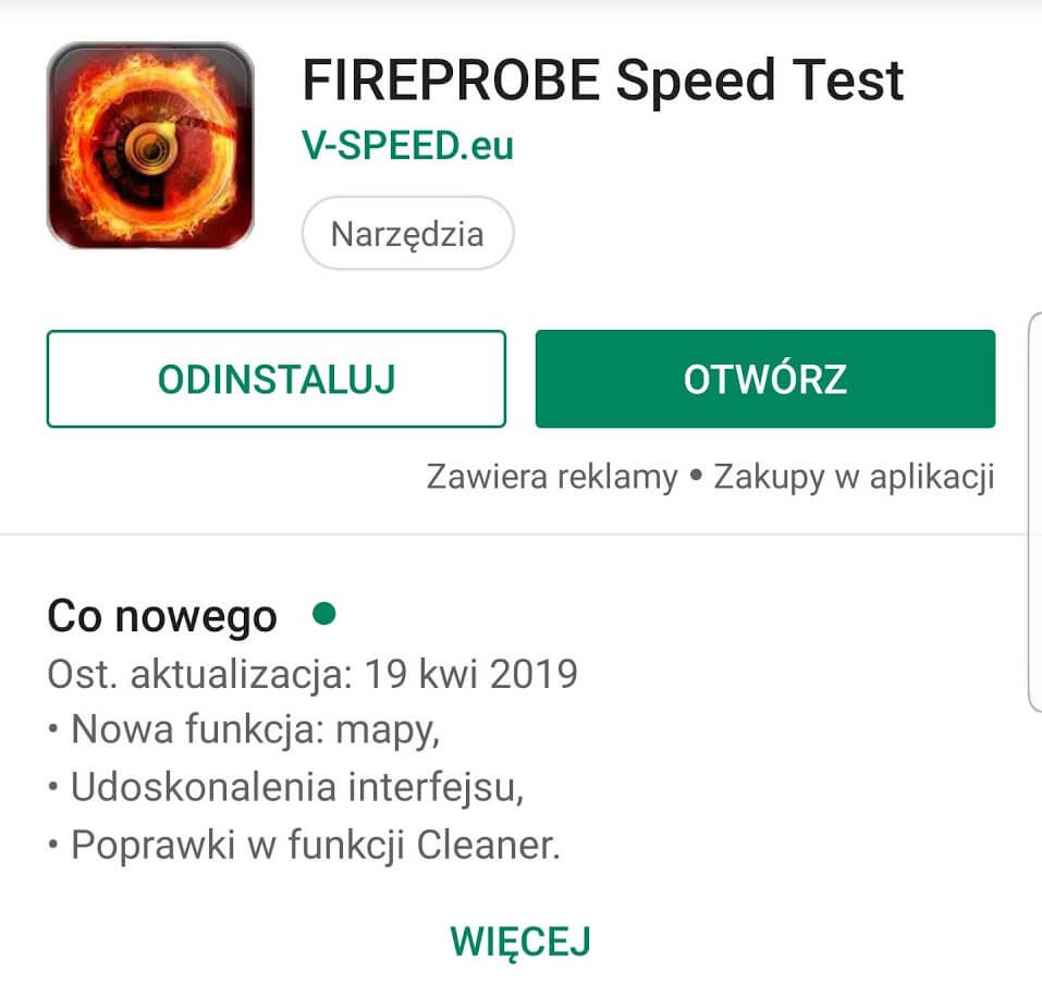 FireProbe-SpeedTest - SpeedTest.pl Wiadomości