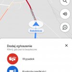 Mapy Google zgłoszenie