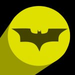 Batman logo in the light clipart image in Vector cliparts category at pixy.org